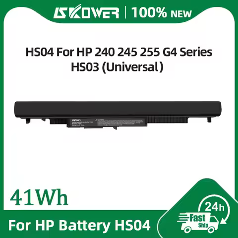 HS04 Laptop Battery For HP 240 245 250 255 G4 TPN-C125 Replacement HS03 HSTNN-LB6U HSTNN-LB6V HSTNN-