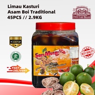 【 🇲🇾 𝐒𝐚𝐫𝐢 𝐌𝐮𝐫𝐧𝐢 】Limau Kasturi Asam Boi 2.9KG 45 PCS Jus Asam Boi Limau Kasturi 45 Biji 2.9KG 932 桔子