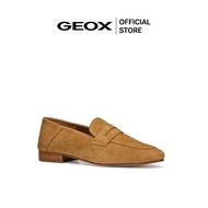 GEOX รองเท้าหนังผู้หญิง รุ่น D MANTINEA - COGNAC SS25 (D552EAC6001F_S5BRXX)