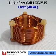 1.8mH 0.8mm LJ Air Core Coil - ACC 1.8mH 0.8mm 20AWG Crossover XO Inductor