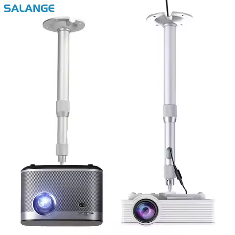 Salange Projector Stand Universal Projector Ceiling Bracket Wall Mount for XGIMI JMGO DLP Mini Beame