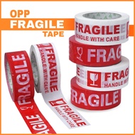 OPP Fragile Tape l 5mm x 100M | 100Meter | Packing Tape | Salotape Fragile | Fragile Cellophane Tape