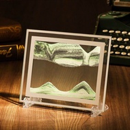 Creative 3D Landscape Flow Sand Hourglass