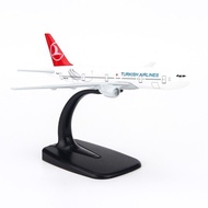 [HCM]Mô hình máy bay Turkish Airlines Boeing B777 16cm Everfly