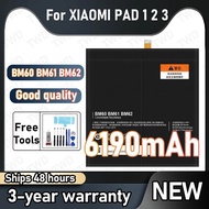 BM60 BM61 BM62 Large capacity Battery For XIAOMI PAD 1 2 3 Batteries New High Quanlity+Free Tools