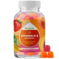 Chewable Vitamin D Gummies for Adults - Delicious Daily Vitamin D3 Gummies with Vitamin D3 2000IU pe