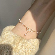 Gelang Wanita Korea RIBBON KOREAN STYLE / Gelang wanita dewasa / gelang emas / gelang berlian / gela
