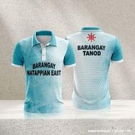 2024 NEW Sublimation POLO shirt BARANGAY TANOD