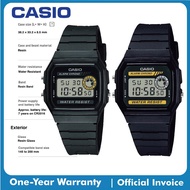 Casio General F-94WA Black Resin Band Unisex Watch F-94WA-8DG, F-94WA-9HDG