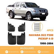 Suitable for Nissan Navara D22 P3 pickup 4-D 1998-24 Mudguard Leather Foreign Trade