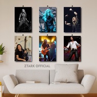Dragonforce 20X30 Guitarist Band Room Decoration Aesthetic Wall Display/ Dragonforce Band Wallpaper 