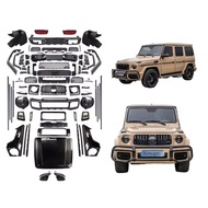 G Class AMG Wagon W463 Upgrade To W464 G63 Full Set Car Auto Wide Body Kit Modification Accessories 