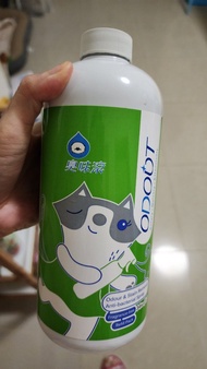 ODOUT 臭味滾除臭/抑菌噴霧補充瓶1L (貓用)