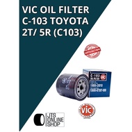 Vic Oil Filter C-103 Toyota 2T/ 5R (C103)