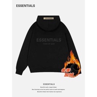 ESSENTIALS Essential Hooded Fleece Sweatshirt - Unisex for Autumn/Winter