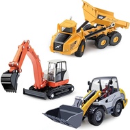 iPlay, iLearn Heavy Duty Construction Site Playset, Metal Dump Truck, Excavator Digger Backhoe, Trac