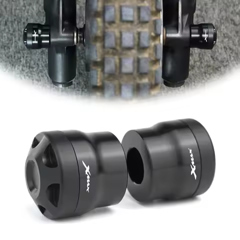 Motorcycle Front Axle Fork Wheel Crash Sliders For YAMAHA XMAX 125 2018-2024 XMAX 400 2018-2020 NMAX