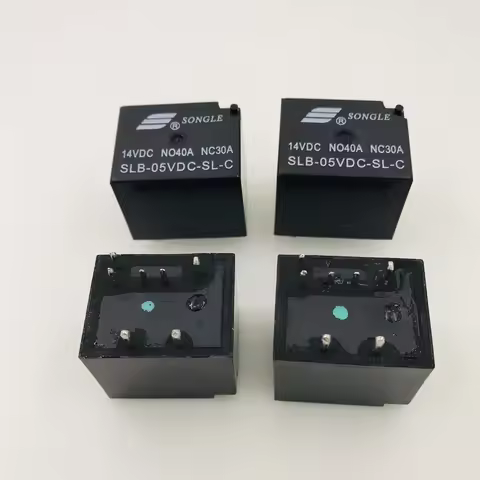 2PCS/Lot Automotive Relay SLB-5VDC 12VDC 24VDC-SL-C/CE 7PIN 30A 14VDC 4119