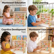 Toys Baby Teaching Stamping Blocks Montessori Education ABC Blocks Toys Cognitive Stacking
