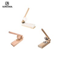 SONONIA Wood Mochi Maker Dough Pressing Tool Kitchen Gadgets Dough Press Empanada Maker