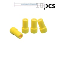 Heparin Cap Yellow Instopper (10 PCS) – IV Catheter Injection Port Medical Connector
