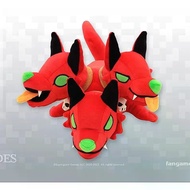 Hades hades hades hades Three-Headed Dog Plush Doll Doll Pillow Toy Wolf Dog Anime Merchandise