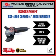 BOSSMAN BSS4896 / BSS-4896 | BSS754AS / BSS-75AS 4" CORDED ANGLE GRINDER