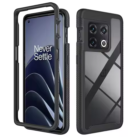 Hybrid Rugged Armor Shockproof Case For OnePlus 10 Pro 5G TPU Frame Hard Plastic Transparent Acrylic