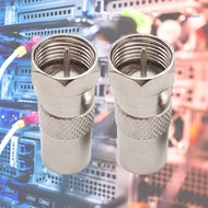 【SUIT*】 Coax Connector F Type Coaxial Cable Adapter RF Adapter Cable Extension Coupler