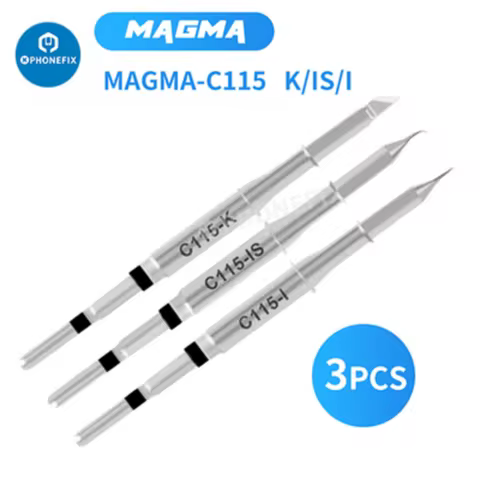 Sugon AIFEN Universal Soldering Iron Tip C210 C245 C115 JBC Temperature Recovery Aixun Welding Stati