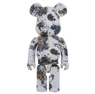 現貨 全新 正版 be@rbrick 庫柏力克熊 Pollock Jackson Splash 1000% 潑墨三代