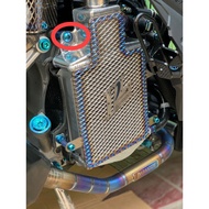 Vario pcx nmax TITANIUM radiator Bolt (1 Piece)