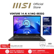 MSI Venture 14 AI A1MG-003SG Laptop / Intel Core Ultra 7 processor 155H / Intel Arc graphics / 14" 2