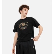 EVISU/God of Fortune/2026 Round Neck Short-Sleeved T-Shirt Couple Style Men Style New Style 2026 Ear