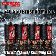 SURPASS HOBBY 540 550 Brushed Motor 11T 12T 13T 16T 20T 5-Slot For 1/10 RC Car Crawler Axial SCX10 T