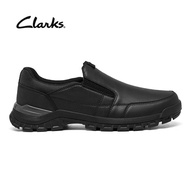 Clarks รองเท้าลำลองหนังแบบสวมสำหรับผู้ชายรองเท้าหนังของผู้ชายกันลื่นระบายอากาศได้ดีสำหรับสวมใส่ทุกวั