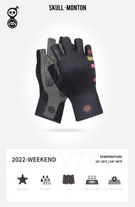 MONTON SKULL DAILY II HALF FINGER CYCLING GLOVE