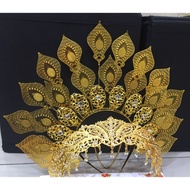 Aksesori pengantin sanggul lintang set gandik