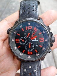 jam tangan expedition e6392m chronograph second bekas original