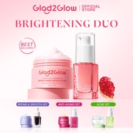 [Shopee Exclusive] Glad2Glow Basic Skincare Set Brightening Glowing/Repair/Anti Acne/Aging/Dark spot