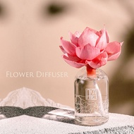 Akaliko Flower Diffuser 100 ml - อะกาลิโก ก้านไม้หอม ดอกไม้กระจายกลิ่น ดอกโสน น้ำหอม อโรม่า ปรับอากา