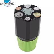 <JTFY> Car Piggy Bank Coin Holder Car Change Holder Organiser Change Organiser