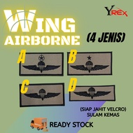 Wing Airborne Patch Sulam (4 Jenis)