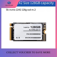 TECHCHIP-SK M2 NVME 2242 High-Speed Solid State Drive High-Quality 3D Flash Memory High-Speed Readin