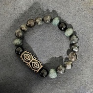 【OMAURA】THE OBSCURA Modern 6-Eyed Dzi Bracelet