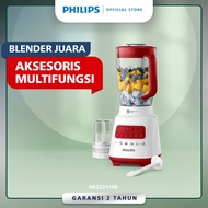 [EXTRA DISKON 50K] Blender Philips Plastik 2 liter - 5000 Series HR2221/40 - Blender jus - Blender b