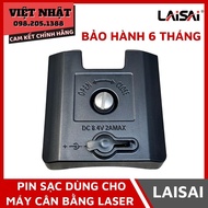 Pin sạc LAISAI dùng cho máy cân bằng laser 5 tia xanh LSG686SPD LSG649SPD UNG639SLD - Pin máy cân mự