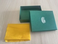 Goyard 綠色銀包盒
