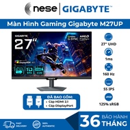 Gigabyte M27UP 27 Gaming Monitor" SS IPS UHD 160Hz / FHD 320Hz Dual Mode 1ms 95% DCI-P3 350nits USB-