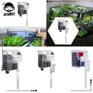 [Tisity] Slim Aquarium Filter Quiet Waterfall Circulation HOB Filter for Freshwater Fish Tank Filtra